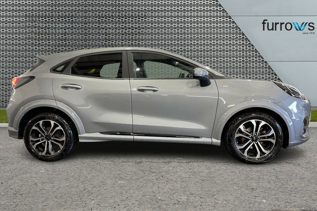 Ford Puma 1.0 Ecoboost Hybrid Mhev St-line DX24LNC Silver #4