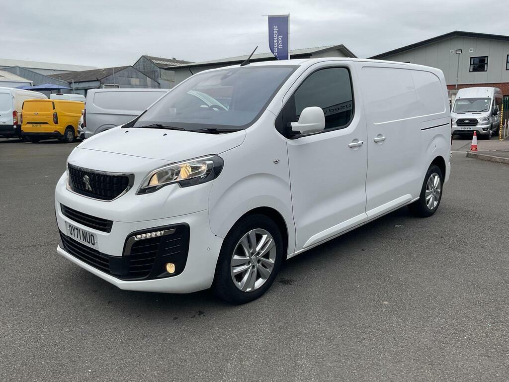 Peugeot Expert 2.0 Bluehdi 1200 Asphalt Standard Panel Van Eat8 M White #4