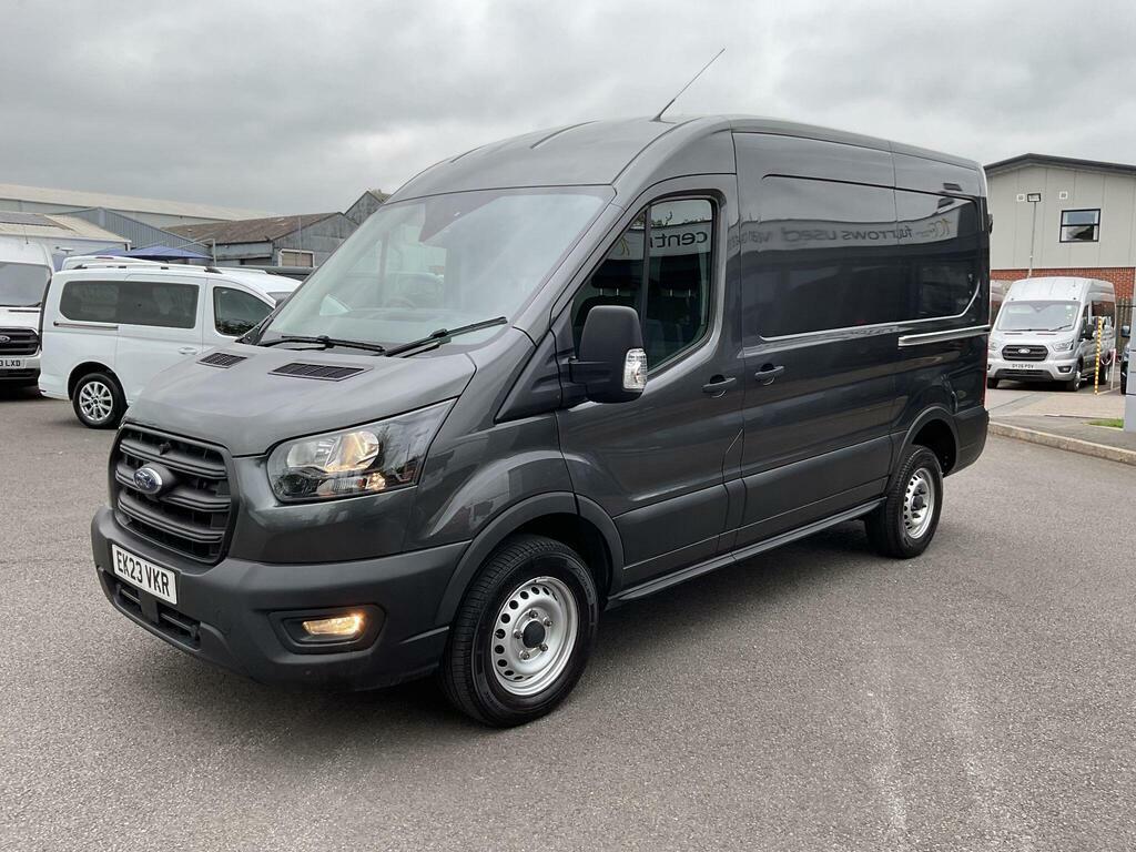 Ford Transit Custom 2.0 350 Ecoblue Leader Awd L2 H2 Euro 6 S S EK23VKR Grey #4