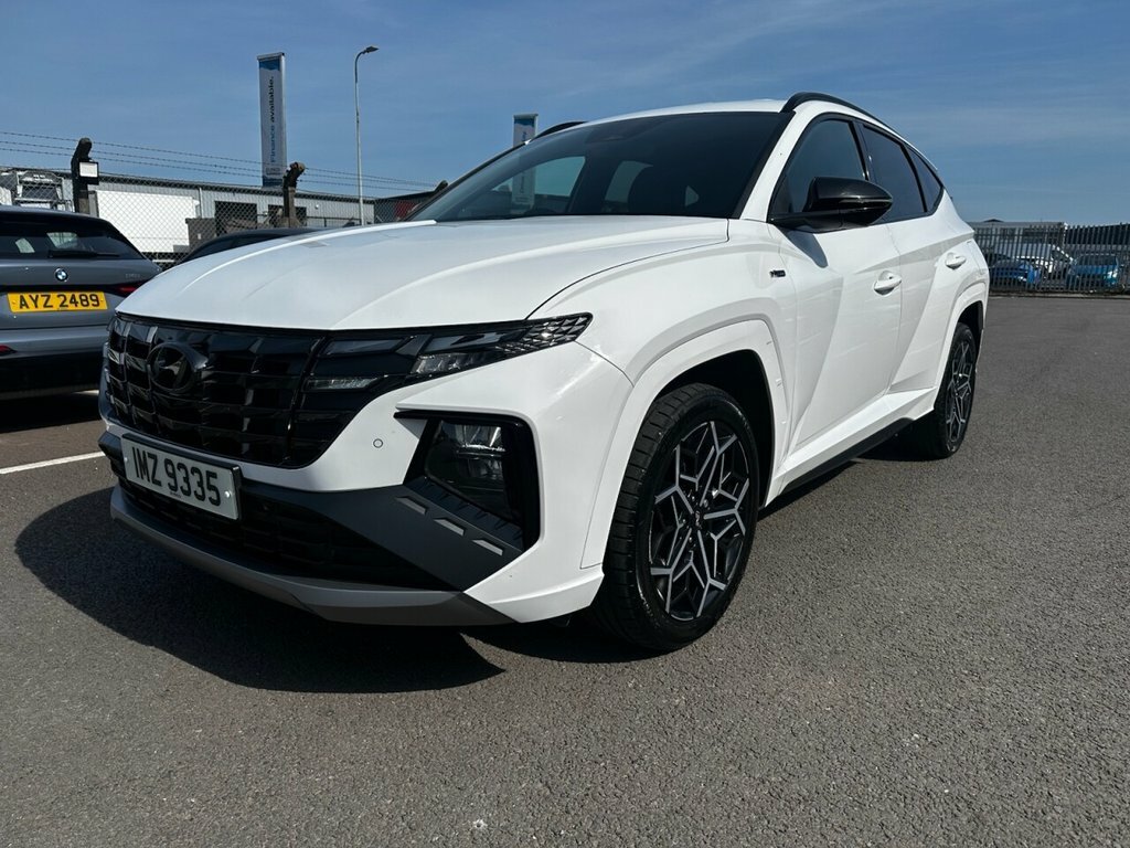 Hyundai Tucson 1.6L N Line IMZ9335 White #3