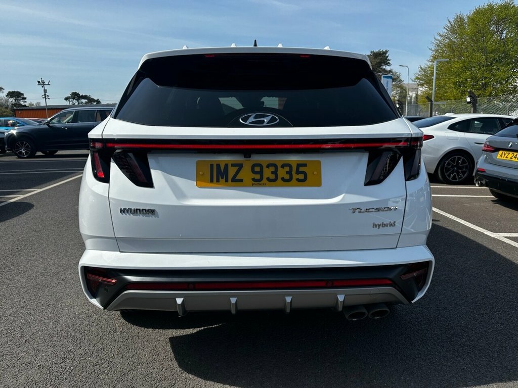 Hyundai Tucson 1.6L N Line IMZ9335 White #6