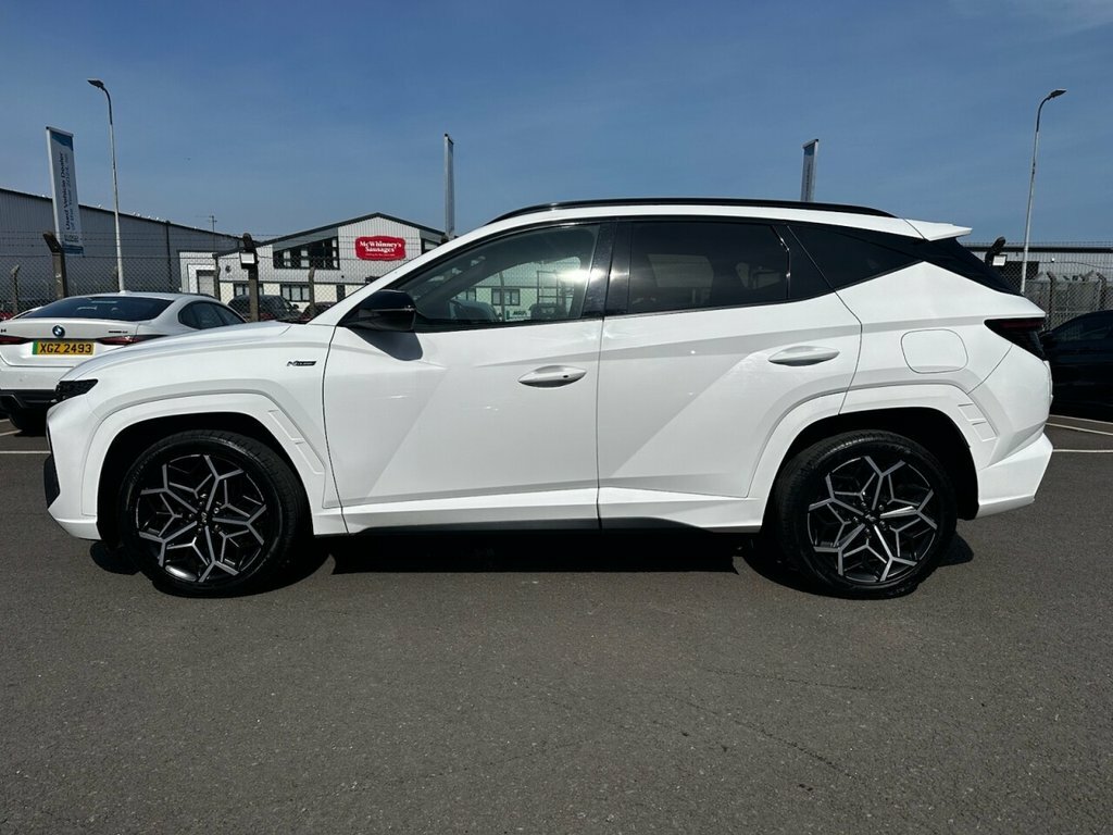 Hyundai Tucson 1.6L N Line IMZ9335 White #4