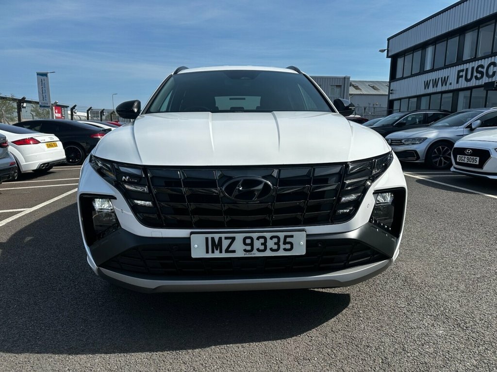 Hyundai Tucson 1.6L N Line IMZ9335 White #2