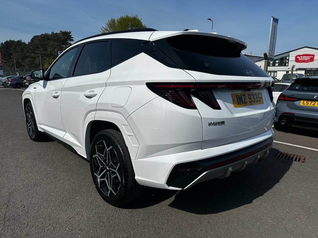 Hyundai Tucson 1.6L N Line IMZ9335 White #5