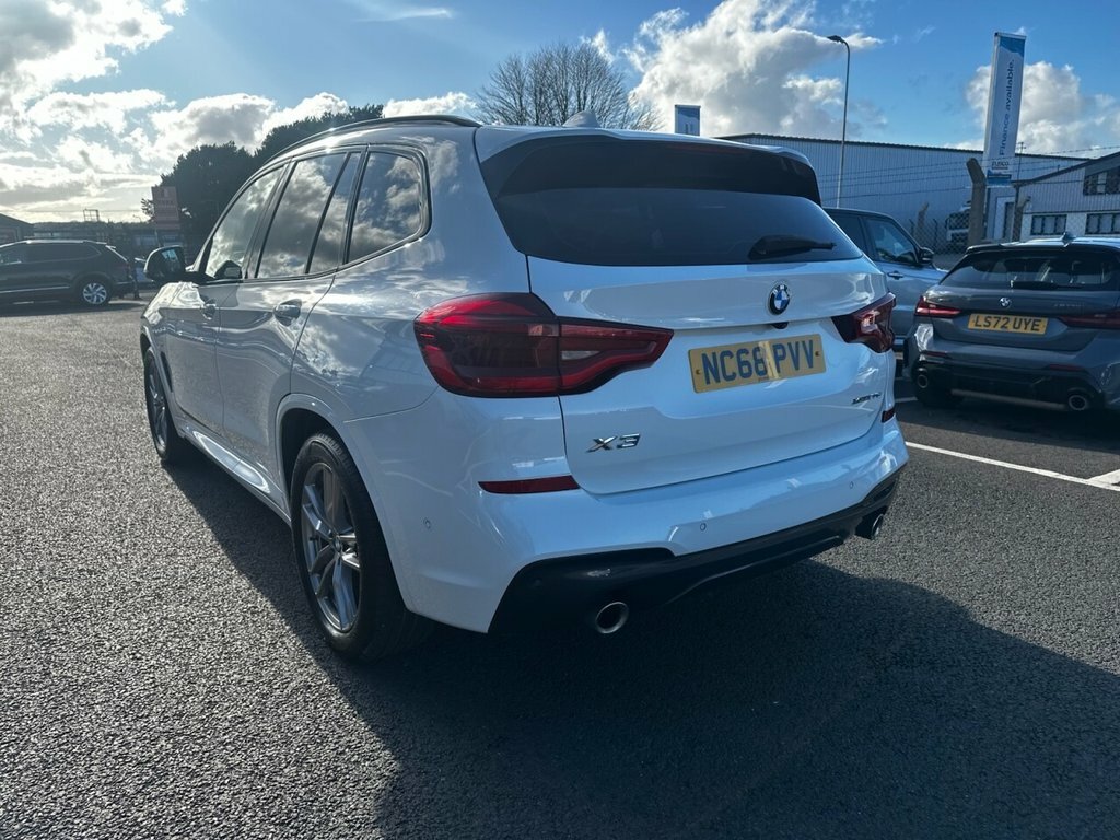 BMW X3 2L M Sport NC68PVV White #5