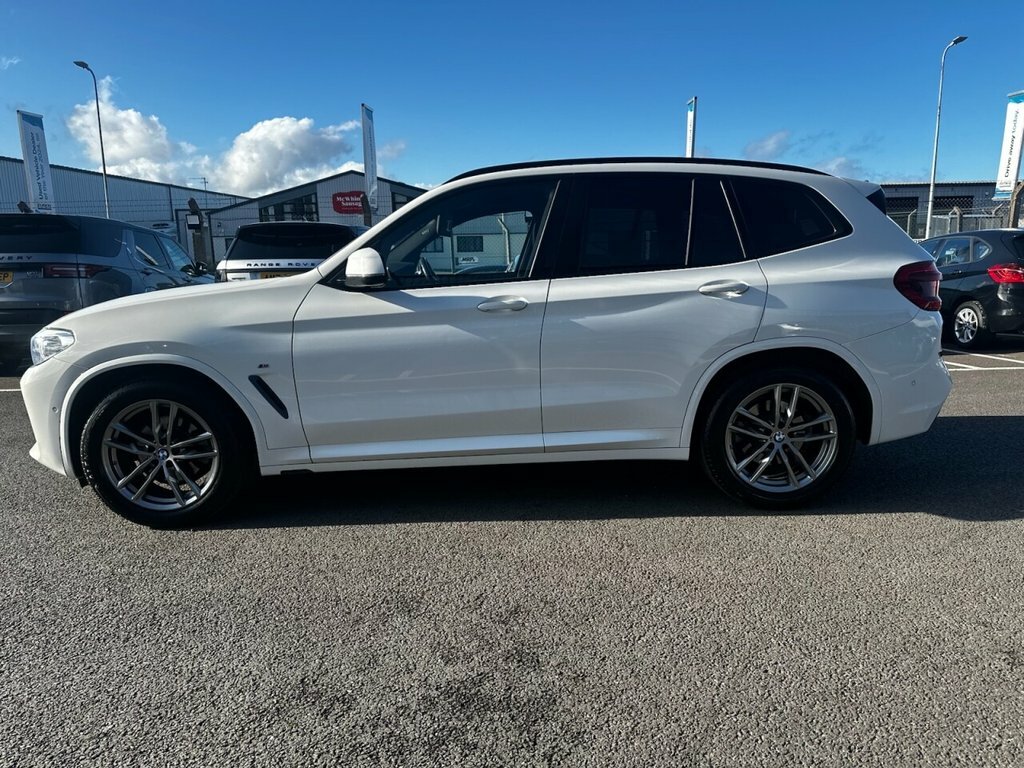 BMW X3 2L M Sport NC68PVV White #4