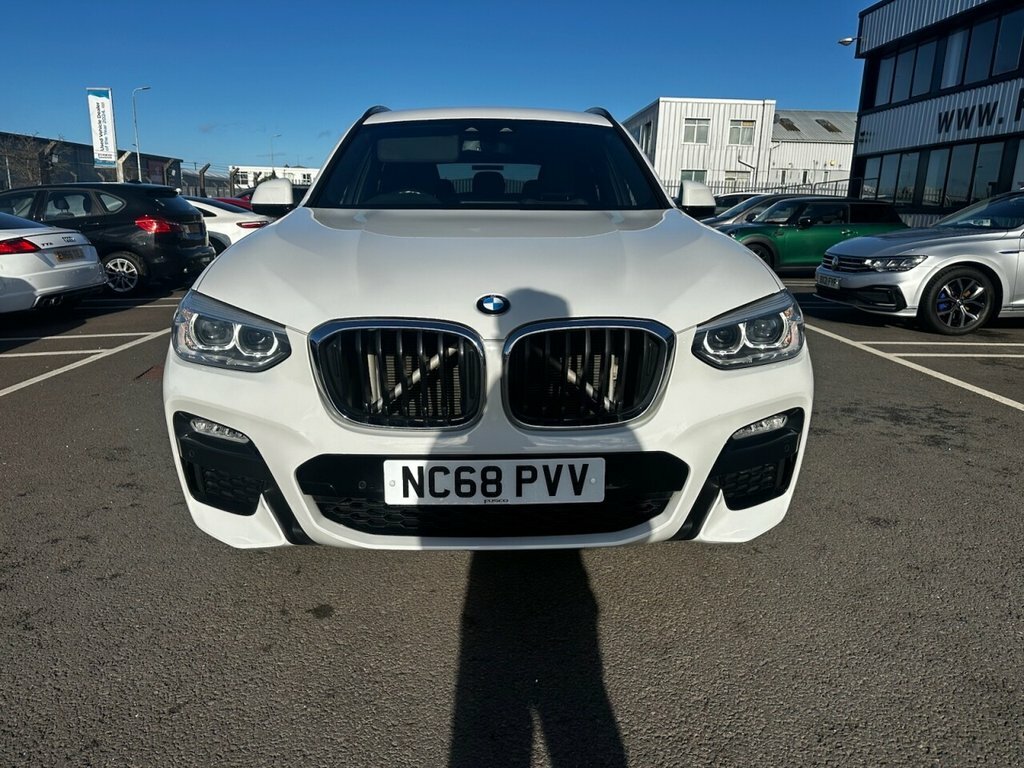 BMW X3 2L M Sport NC68PVV White #2