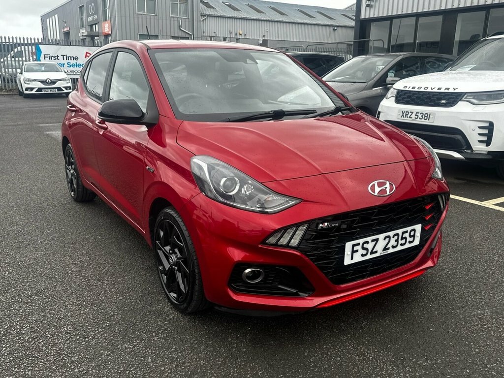 Hyundai I10 1L N Line FSZ2359 Red #5