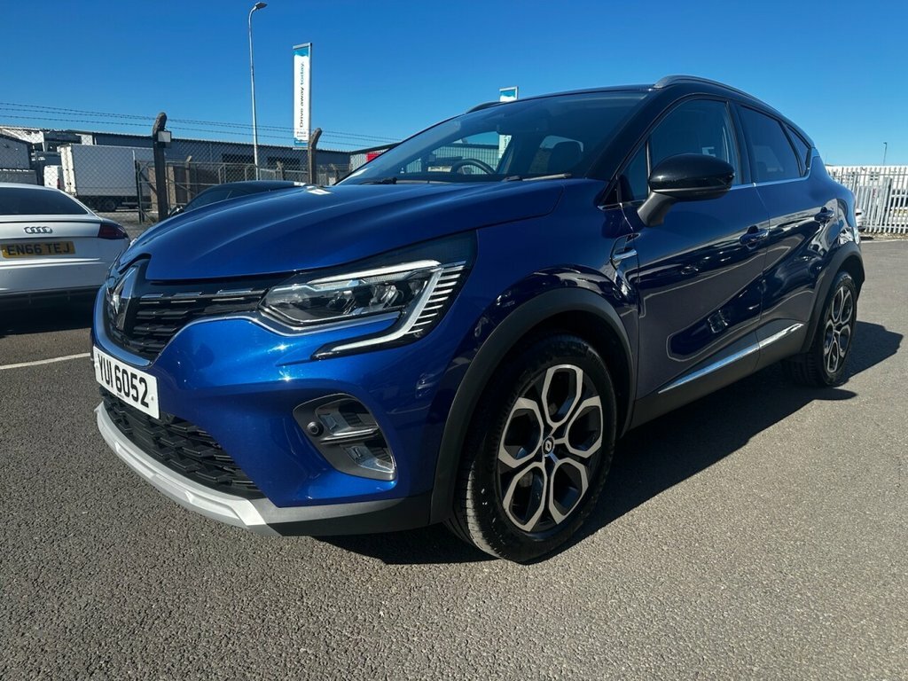 Renault Captur 1L Techno YUI6052 Blue #3