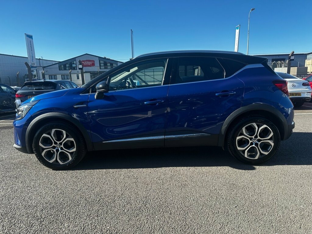 Renault Captur 1L Techno YUI6052 Blue #4