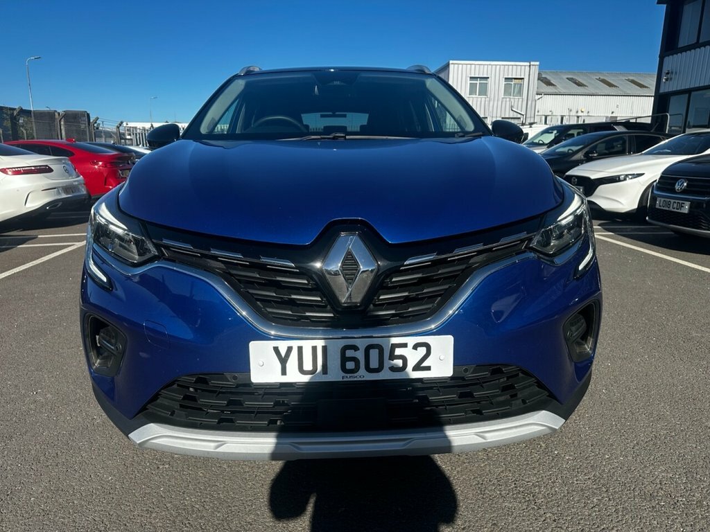 Renault Captur 1L Techno YUI6052 Blue #2