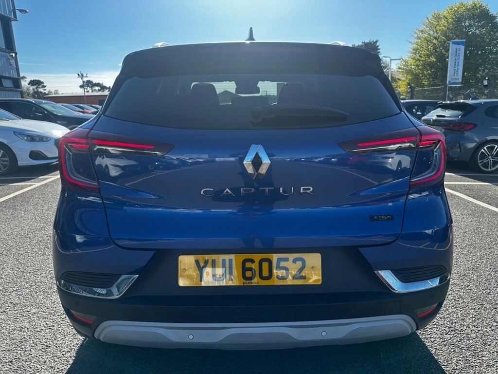 Renault Captur 1L Techno YUI6052 Blue #6
