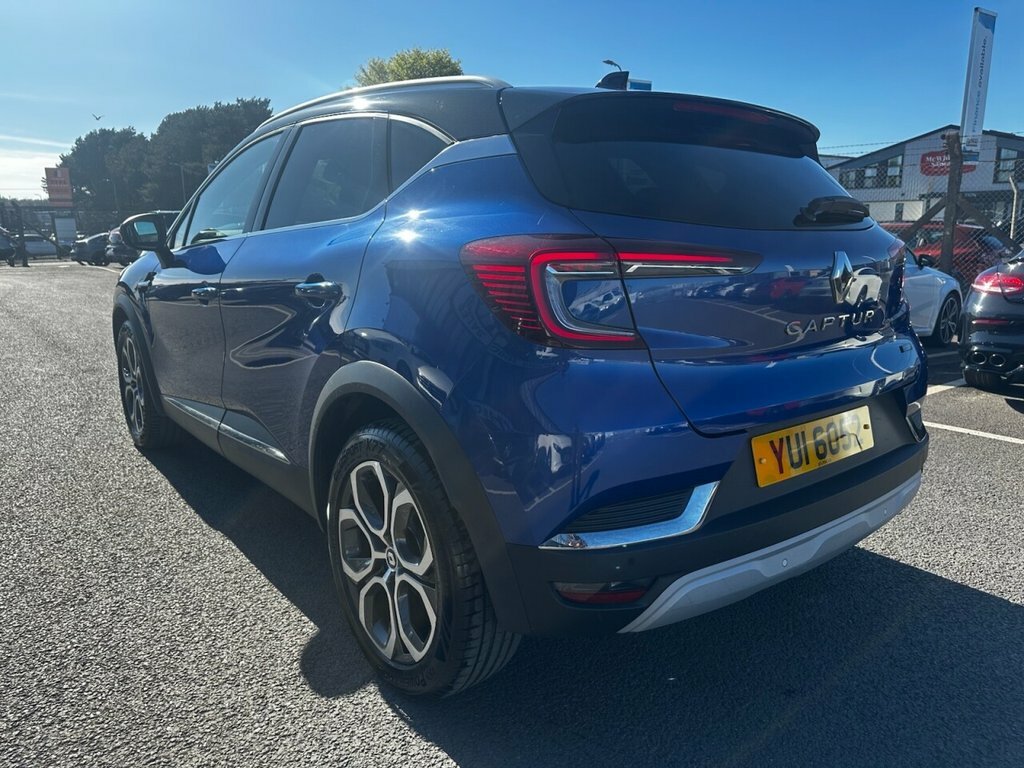 Renault Captur 1L Techno YUI6052 Blue #5