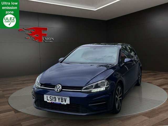 Volkswagen Golf 2.0 Tdi R-line Hatchback Dsg Euro 6 S Blue