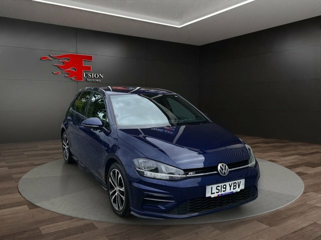 Volkswagen Golf 2.0 Tdi R-line Hatchback Dsg Euro 6 S LS19YBV Blue #3