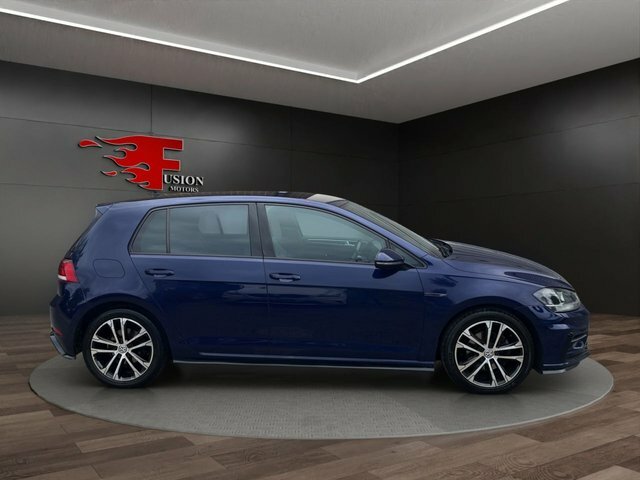 Volkswagen Golf 2.0 Tdi R-line Hatchback Dsg Euro 6 S LS19YBV Blue #4