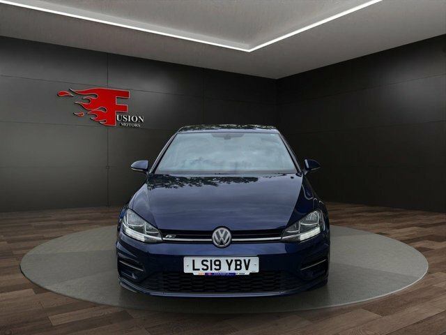 Volkswagen Golf 2.0 Tdi R-line Hatchback Dsg Euro 6 S LS19YBV Blue #2