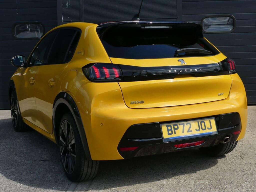Peugeot 208 1.2 Puretech Gt Eat Euro 6 S S BP72JOJ Yellow #3
