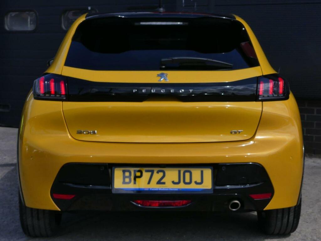 Peugeot 208 1.2 Puretech Gt Eat Euro 6 S S BP72JOJ Yellow #5