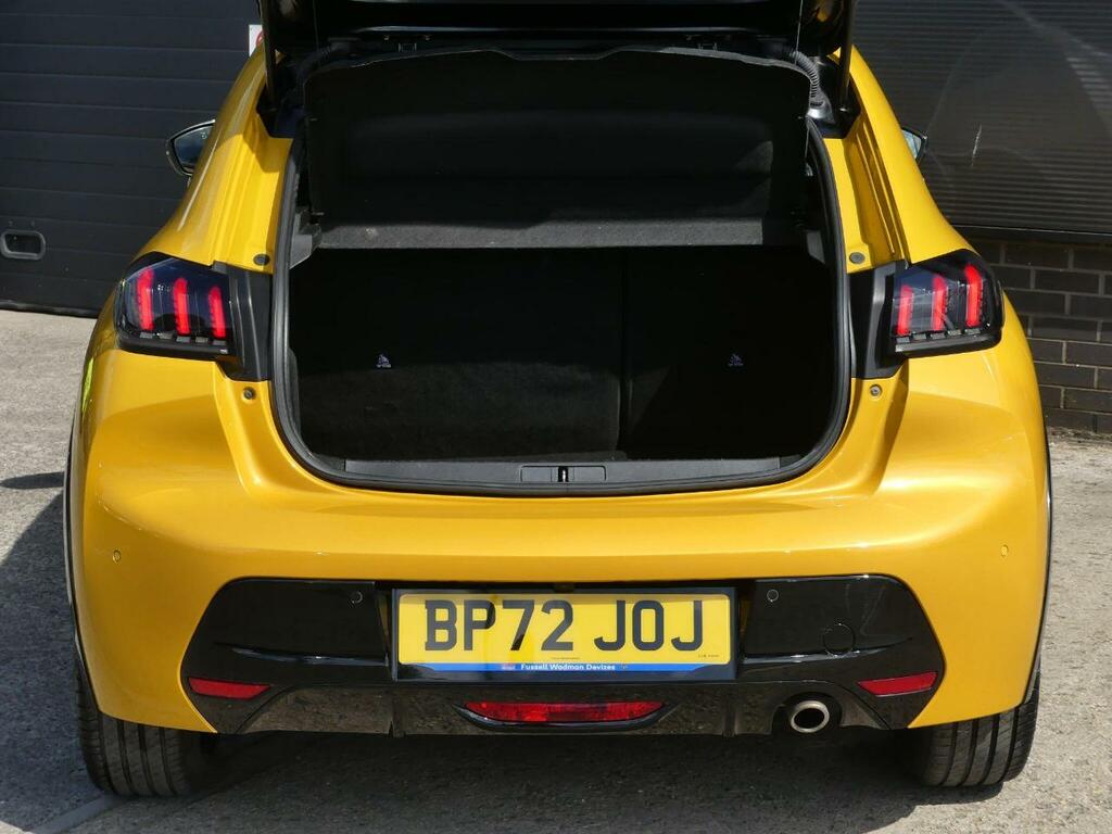 Peugeot 208 1.2 Puretech Gt Eat Euro 6 S S BP72JOJ Yellow #6