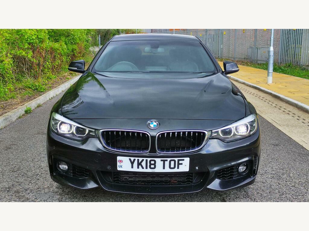 BMW 4 Series Gran Coupe 3.0 435D M Sport Xdrive Euro 6 S S YK18TOF Black #2
