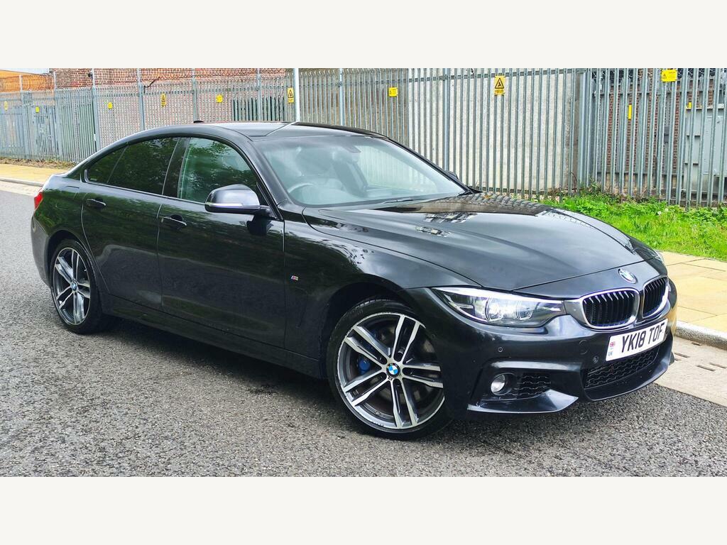 BMW 4 Series Gran Coupe 3.0 435D M Sport Xdrive Euro 6 S S YK18TOF Black #3