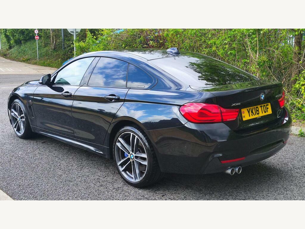 BMW 4 Series Gran Coupe 3.0 435D M Sport Xdrive Euro 6 S S YK18TOF Black #4