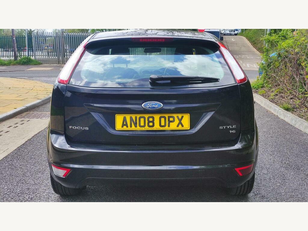 Ford Focus 1.6 Style AN08OPX Black #4
