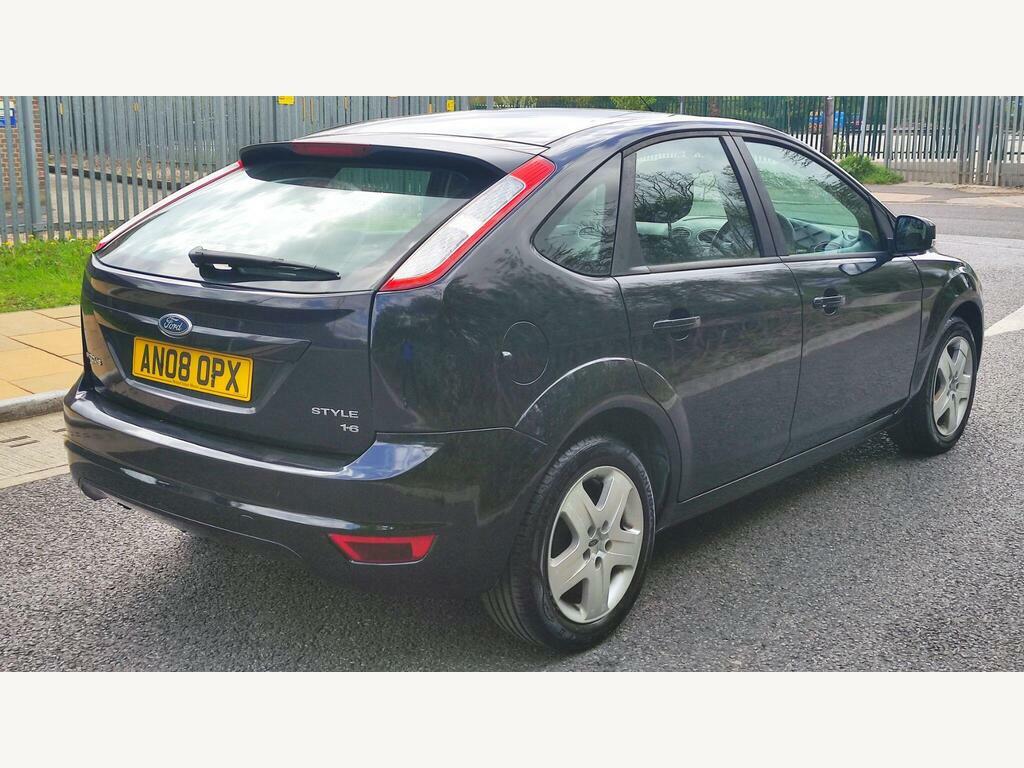 Ford Focus 1.6 Style AN08OPX Black #5