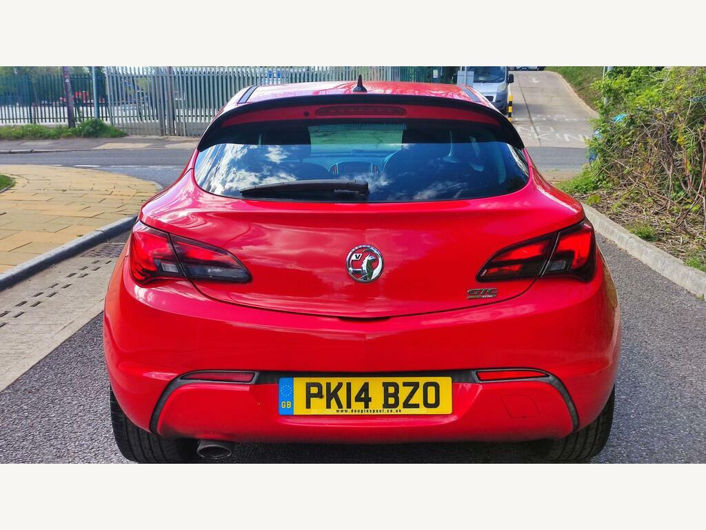 Vauxhall Astra GTC 1.4T Limited Edition Euro 5 S S PK14BZO Red #5