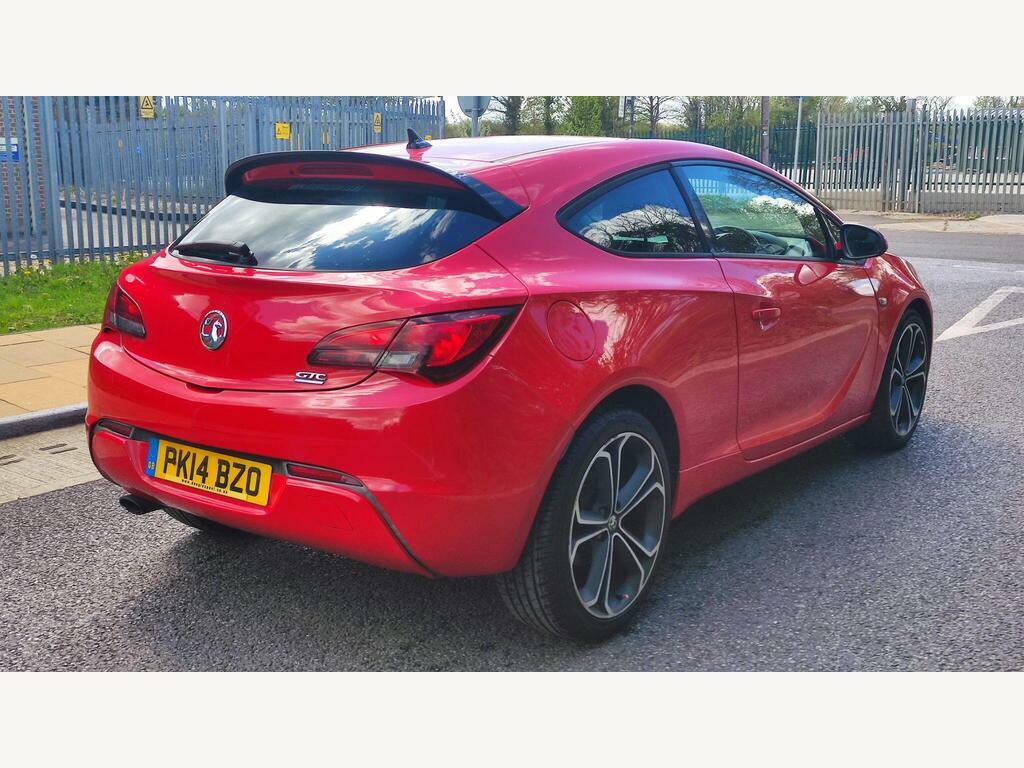 Vauxhall Astra GTC 1.4T Limited Edition Euro 5 S S PK14BZO Red #6