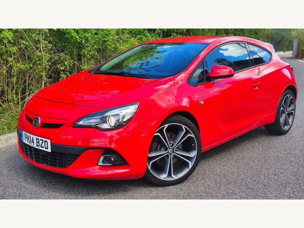 Vauxhall Astra GTC 1.4T Limited Edition Euro 5 S S PK14BZO Red #3