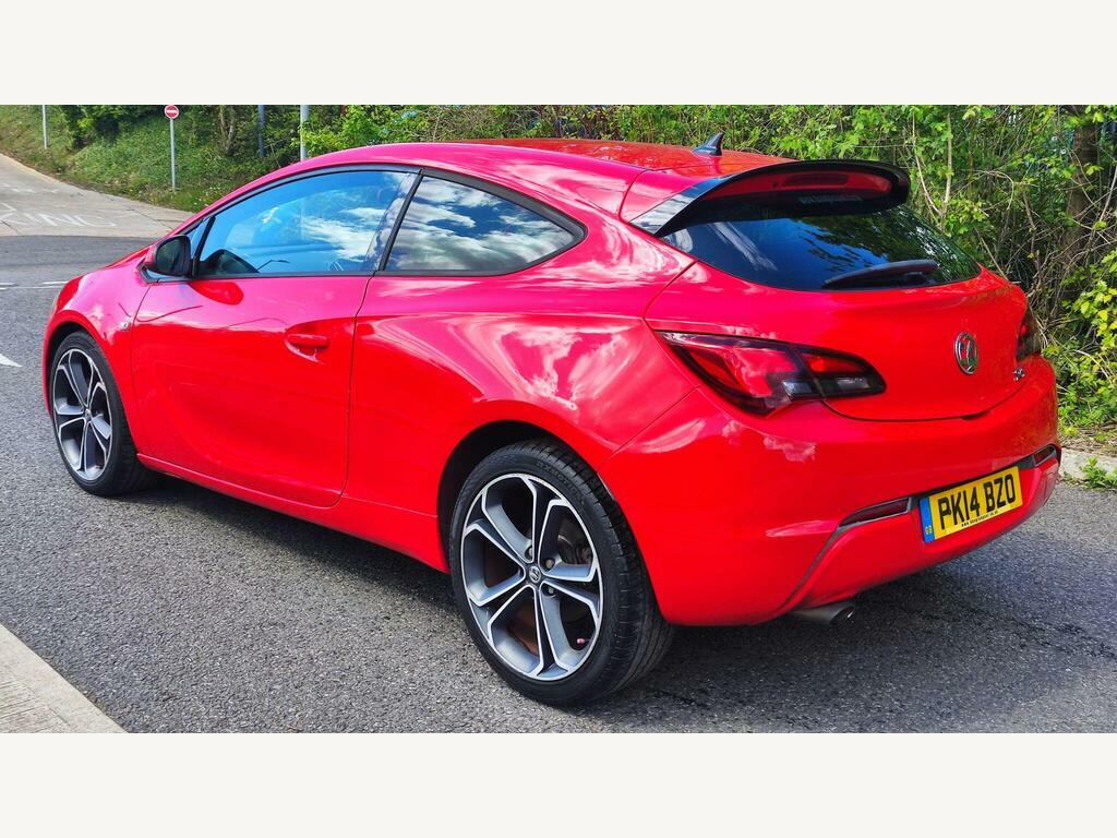 Vauxhall Astra GTC 1.4T Limited Edition Euro 5 S S PK14BZO Red #4