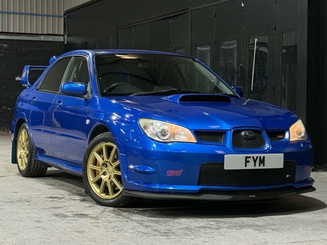 Subaru Impreza Wrx Sti Type Uk Blue #2