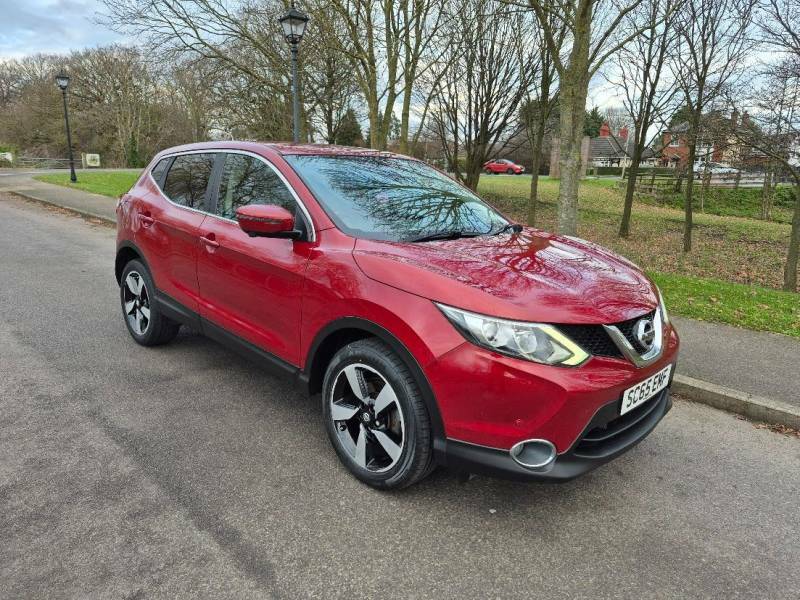 Nissan Qashqai 1.5 Dci N-tec - 2015 65 SC65EMF Red #2