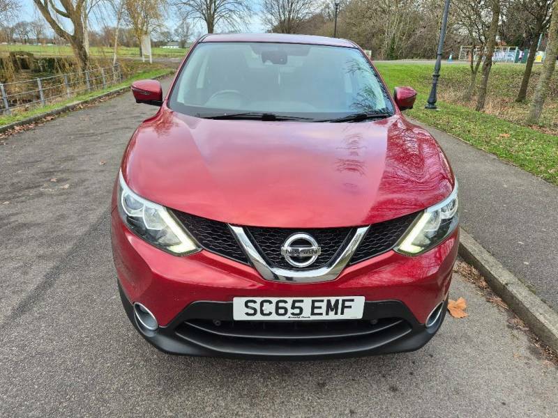 Nissan Qashqai 1.5 Dci N-tec - 2015 65 SC65EMF Red #3