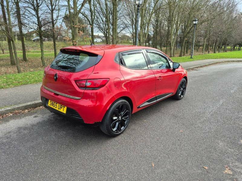 Renault Clio 1.2 16V Dynamique Nav - 2015 65 SN65UPT Red #6
