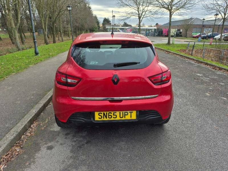 Renault Clio 1.2 16V Dynamique Nav - 2015 65 SN65UPT Red #5