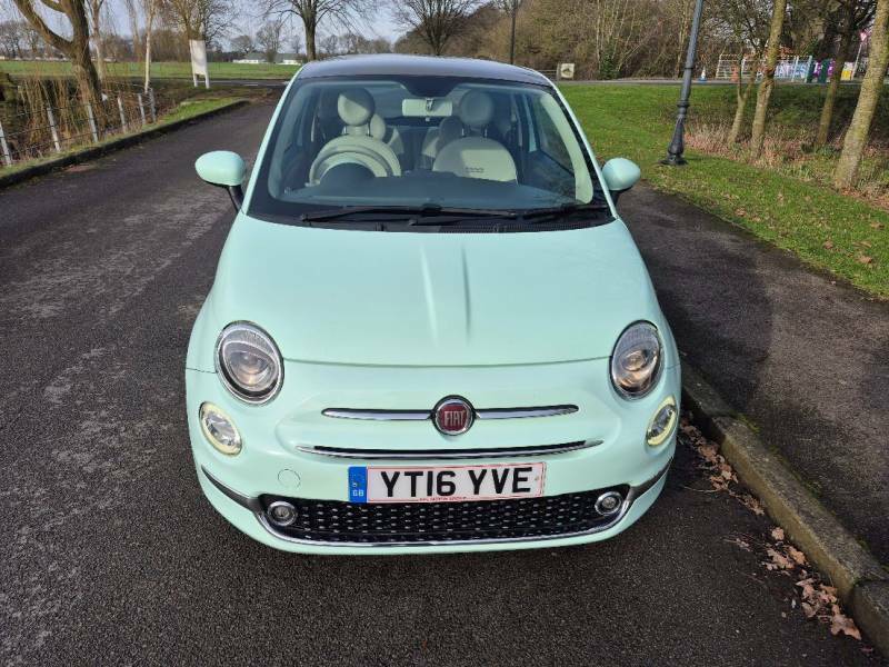 Fiat 500 0.9 Twinair 105 Lounge - 2016 16 YT16YVE Green #3