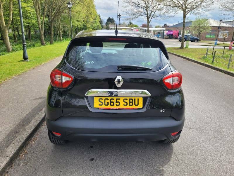 Renault Captur 1.5 Dci 90 Dynamique Nav - 2015 65 SG65SBU Black #4