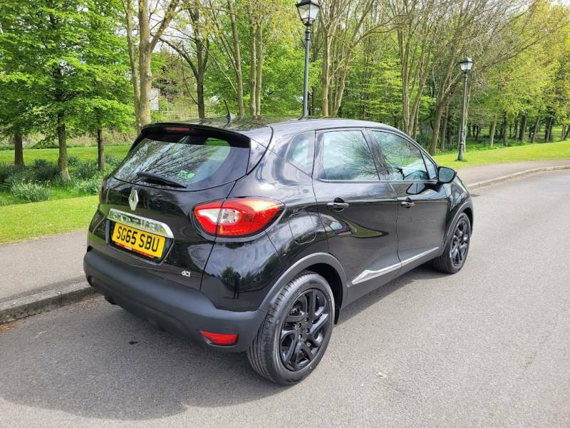 Renault Captur 1.5 Dci 90 Dynamique Nav - 2015 65 SG65SBU Black #3