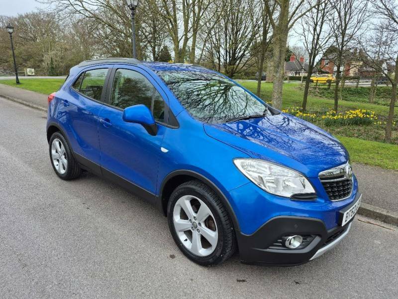 Vauxhall Mokka 1.7 Cdti Exclusiv 6 Speed Top Spec , Nav, Blue Blue