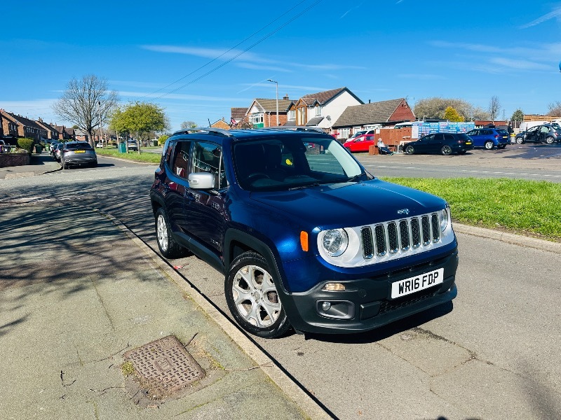 Jeep Renegade 1.6 Multijetii Limited Suv Blue
