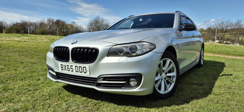 BMW 5 Series Estate 2.0 525D Touring 2015 Silver