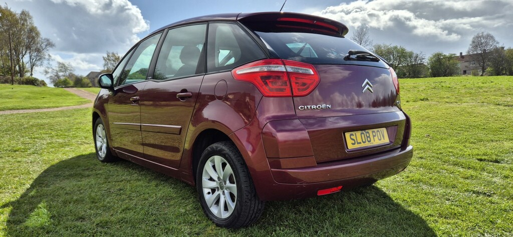 Citroen C4 Picasso Mpv 1.6 Hdi Vtr 2008 Red #3