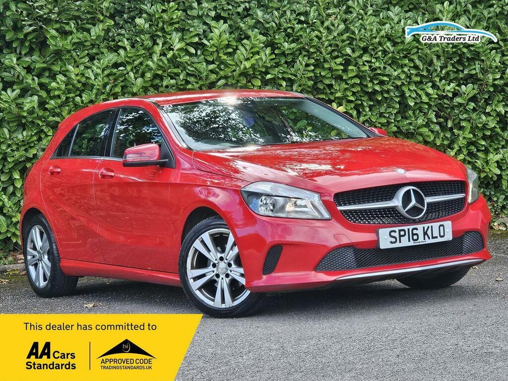 Mercedes-Benz A Class 1.5 A180d Sport 7G-dct Euro 6 Ss 201616 Red