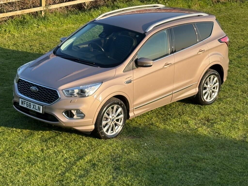 Ford Kuga 1.5T Ecoboost Vignale Awd Euro 6 Ss WF68XLN Brown #5