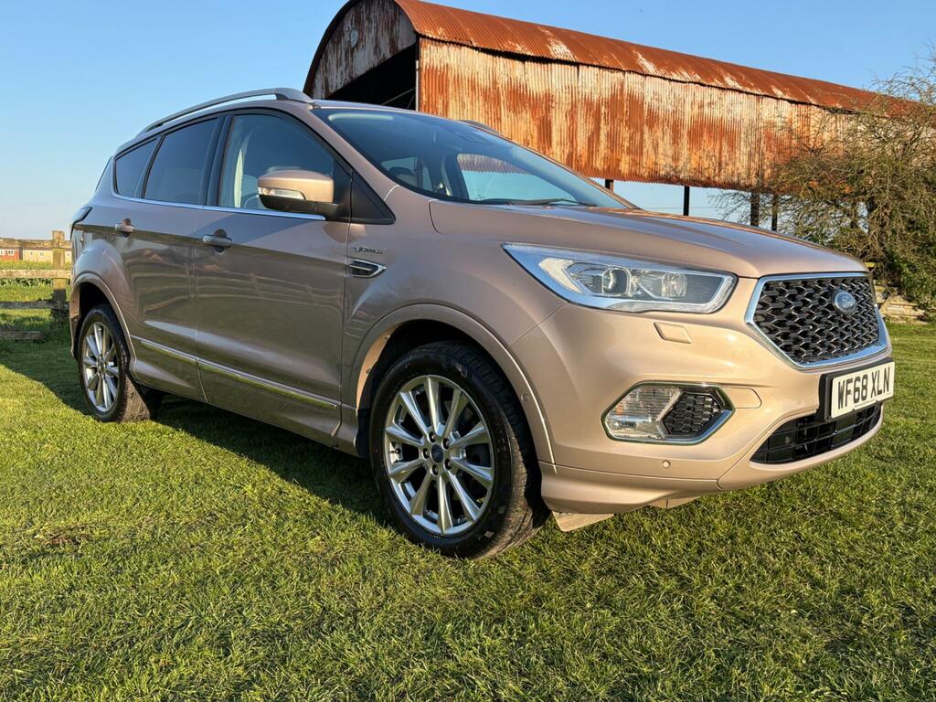 Ford Kuga 1.5T Ecoboost Vignale Awd Euro 6 Ss WF68XLN Brown #3