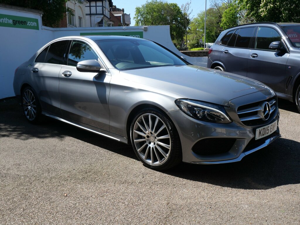 Mercedes-Benz C Class 2.1 C220d Amg Line Premium 7G-tronic Euro 6 S Silver #3