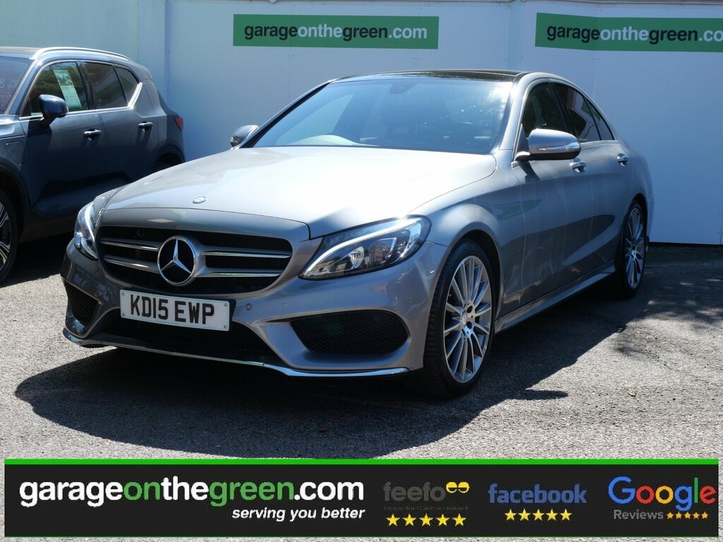 Mercedes-Benz C Class 2.1 C220d Amg Line Premium 7G-tronic Euro 6 S Silver